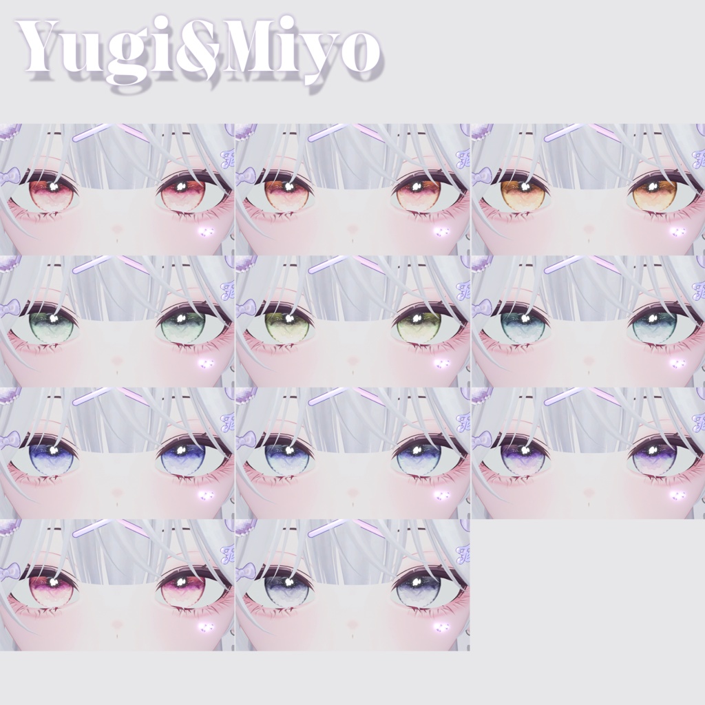 【Manuka/Yugi&Miyo】 YUZ01_Eye texture