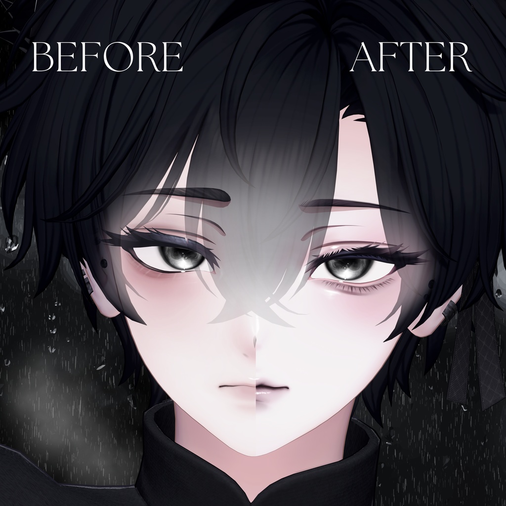 【泣夜/Nakiya】Urban Rain Makeup