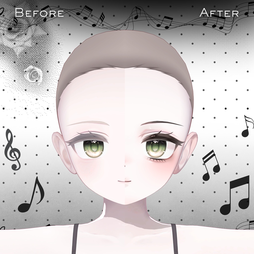 SALE【Eku / エク】♪₊˚ Lulu Note Makeup ˚₊♪