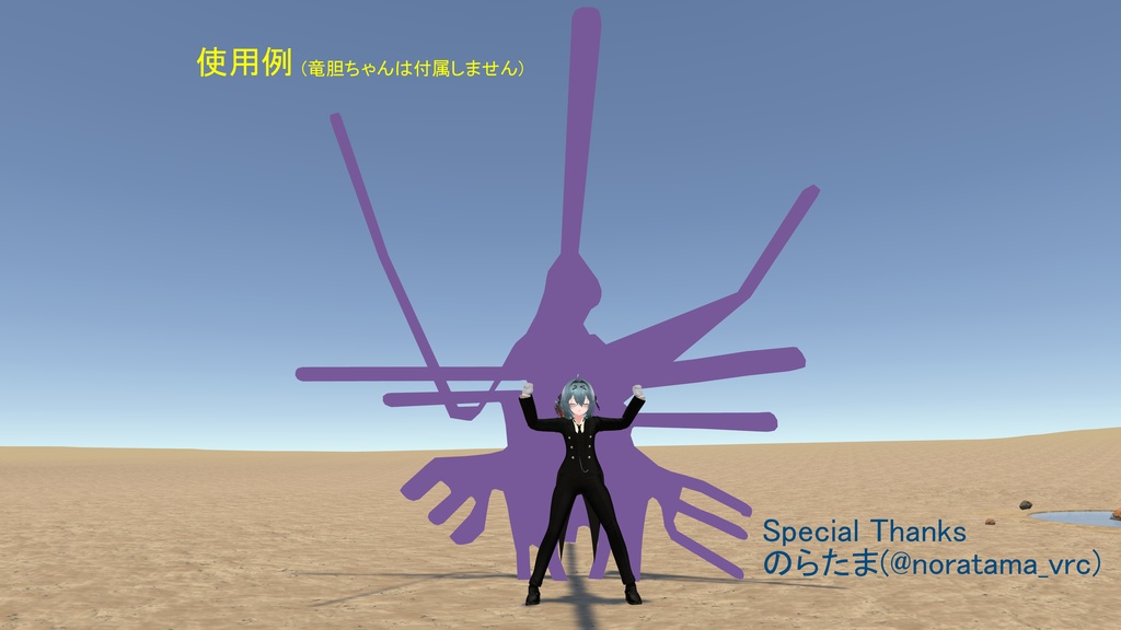 ヒューマノイドボーン入り ナスカの地上絵 「ハチドリ」