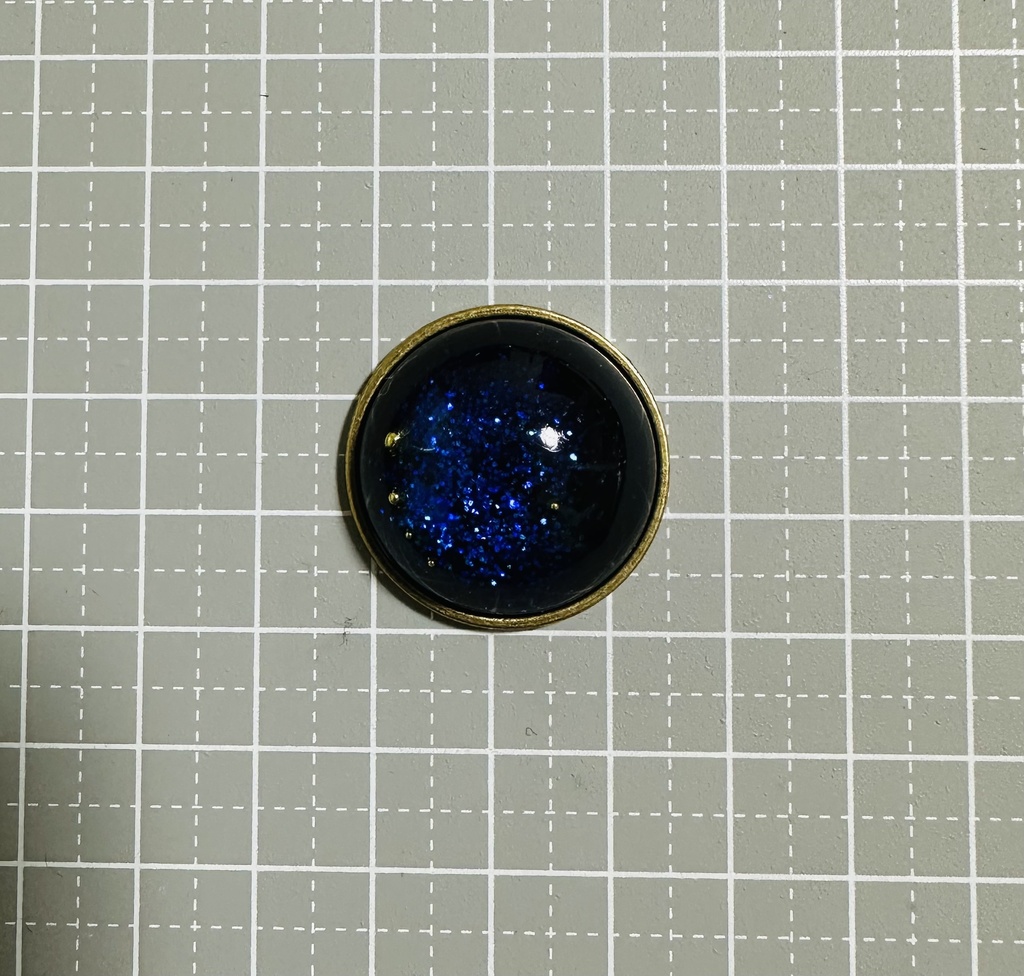 プラネットA*宇宙の星空のようなラメ入りループタイ