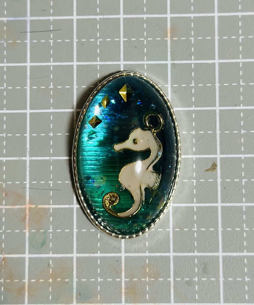 一点物*楕円*龍の使いのループタイ