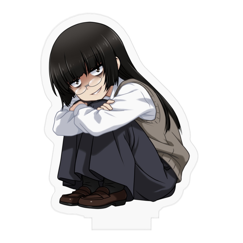 おすわりこころちゃんアクリルフィギュア