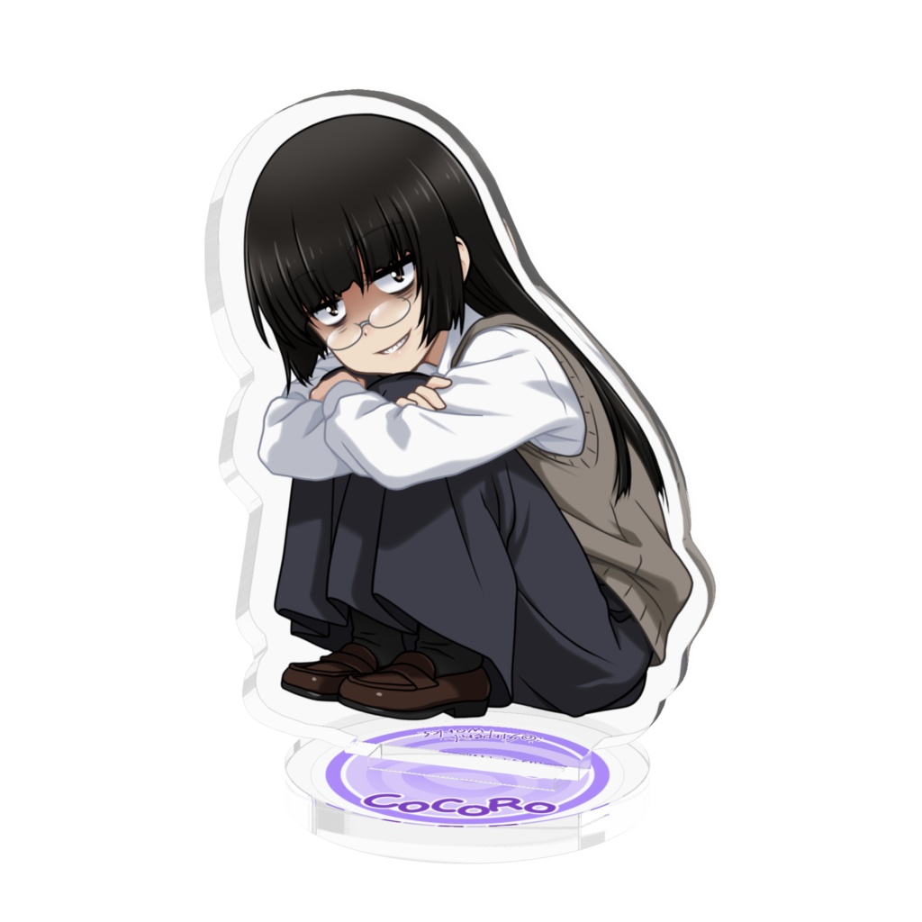 おすわりこころちゃんアクリルフィギュア