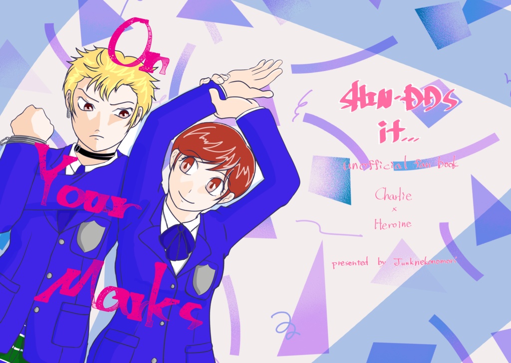 C106新刊2冊(On Your Marks)(The tale of KARUKOZAKA)と無料配布つき