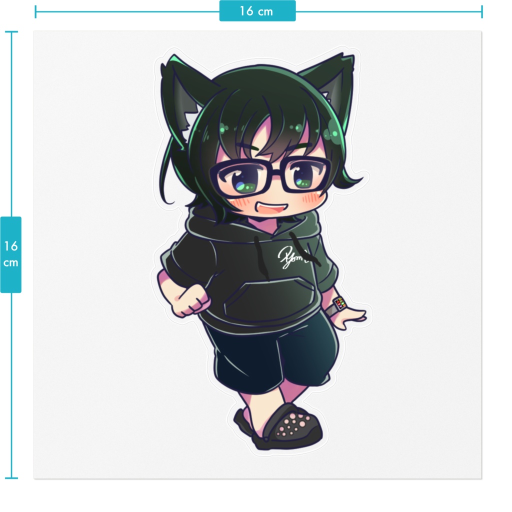 デフォルメステッカー