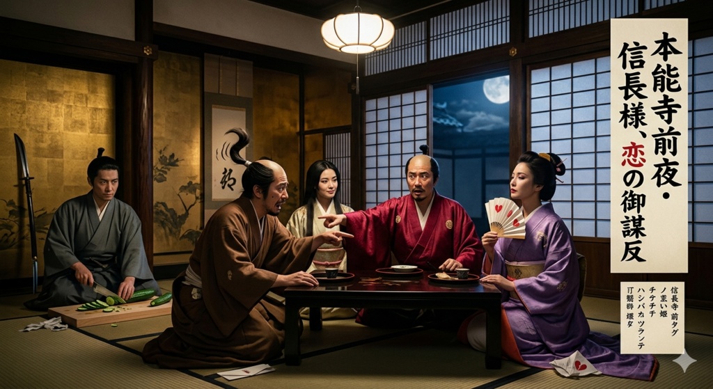 【合コン専用マダミス】『本能寺前夜・信長様、恋の御謀反』