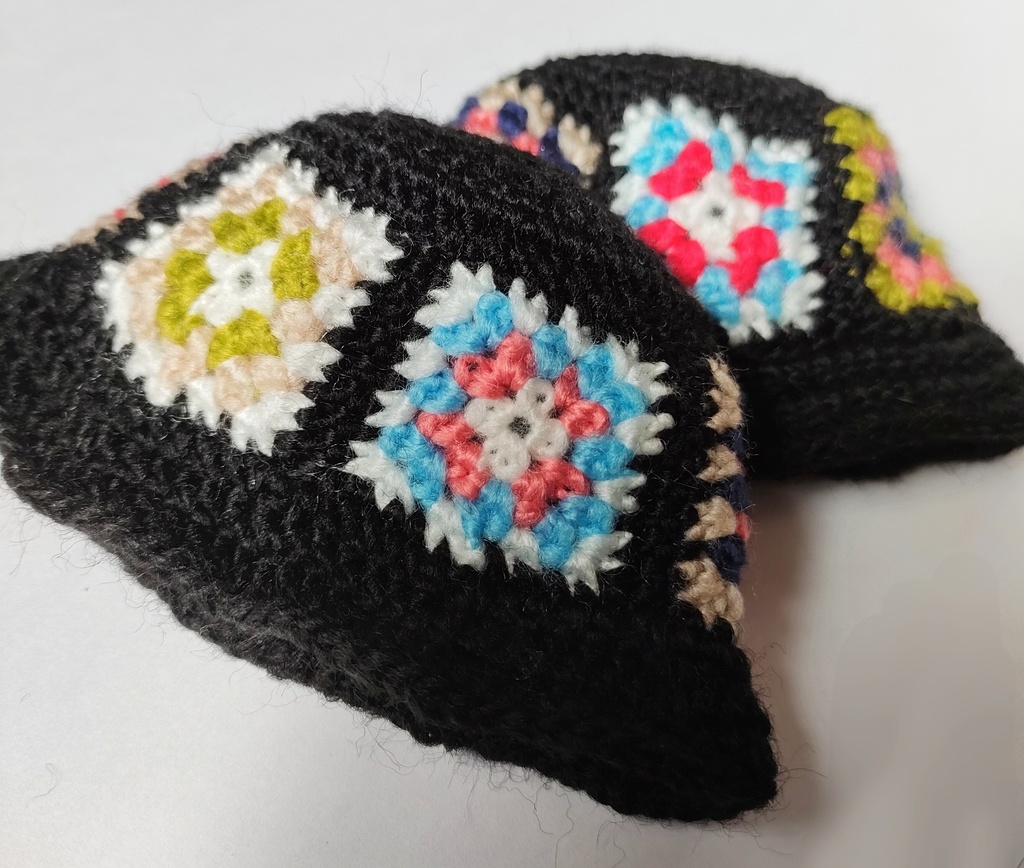 ぬい用クロシェハット