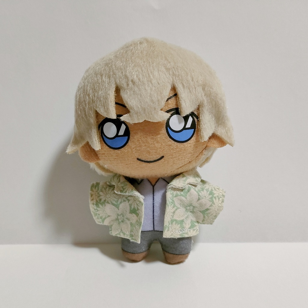 10cmぬい 古着風柄シャツ