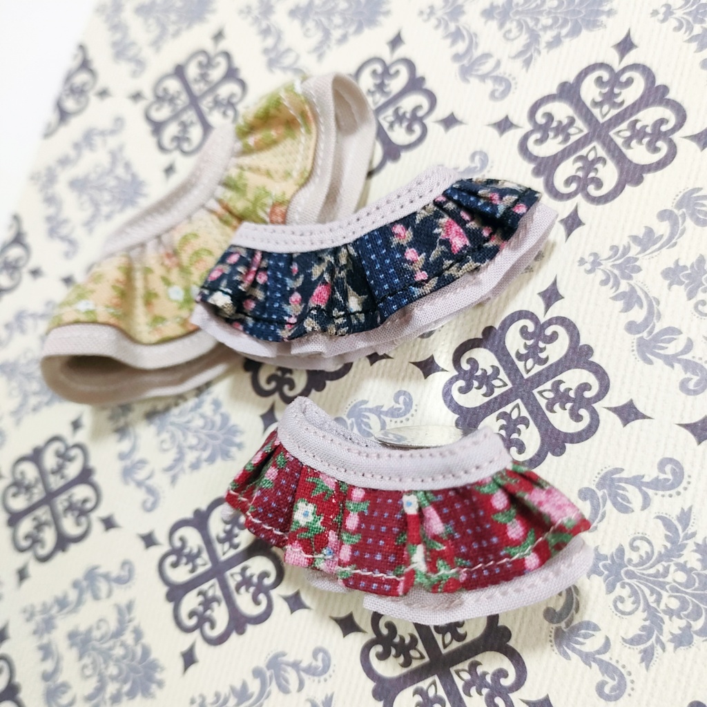 10cmぬいギャザースカート【残りネイビーのみ】