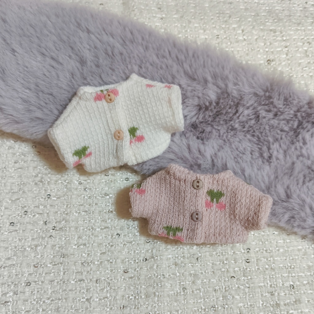 10cmぬい 2WAYニット さくらんぼ