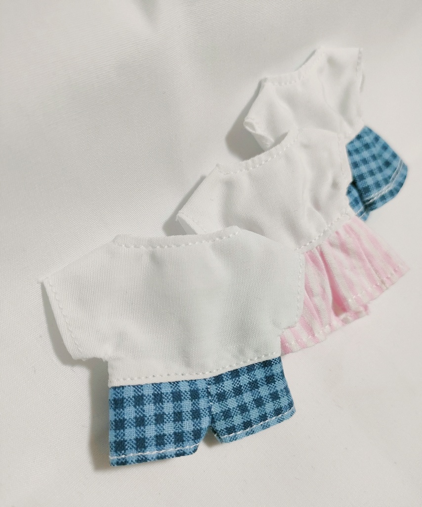 10cmぬい 白Ꭲコーデ風オールインワン