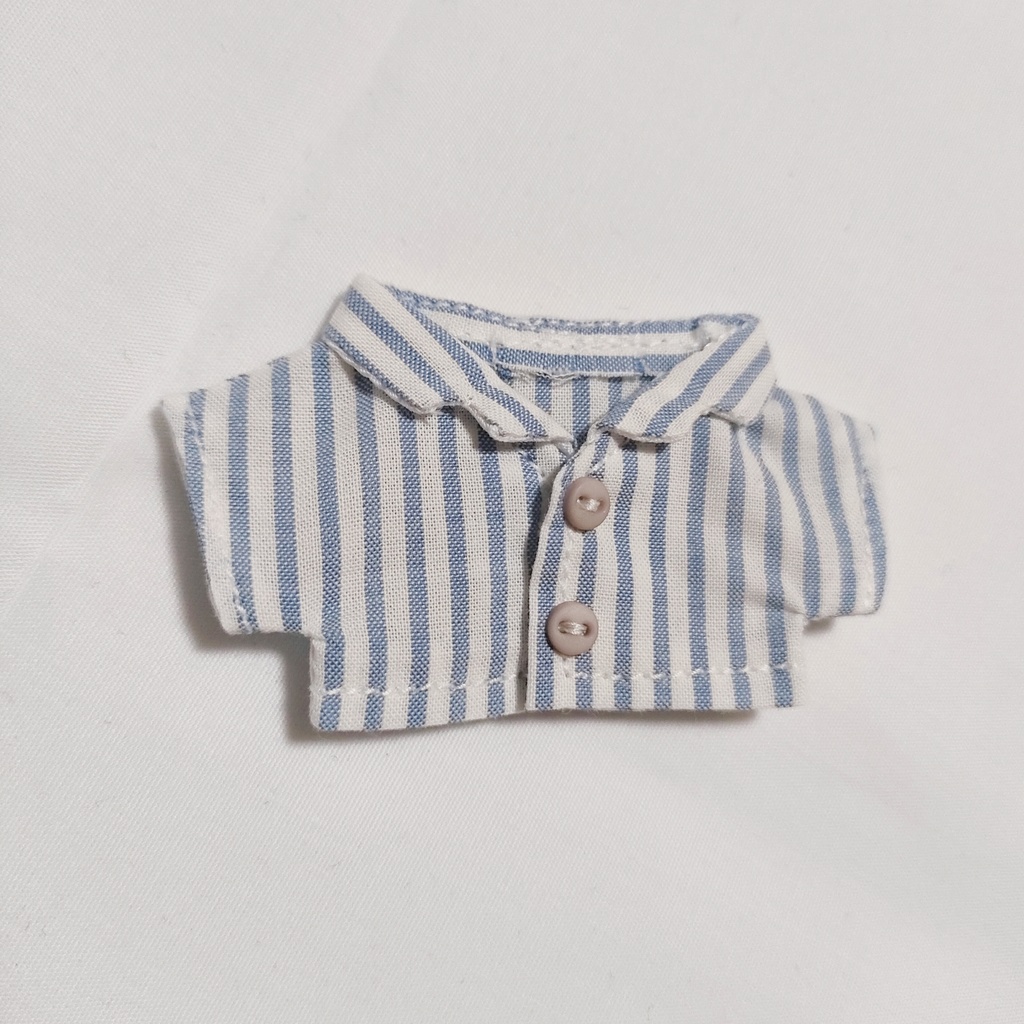 10cmぬい 開襟シャツ