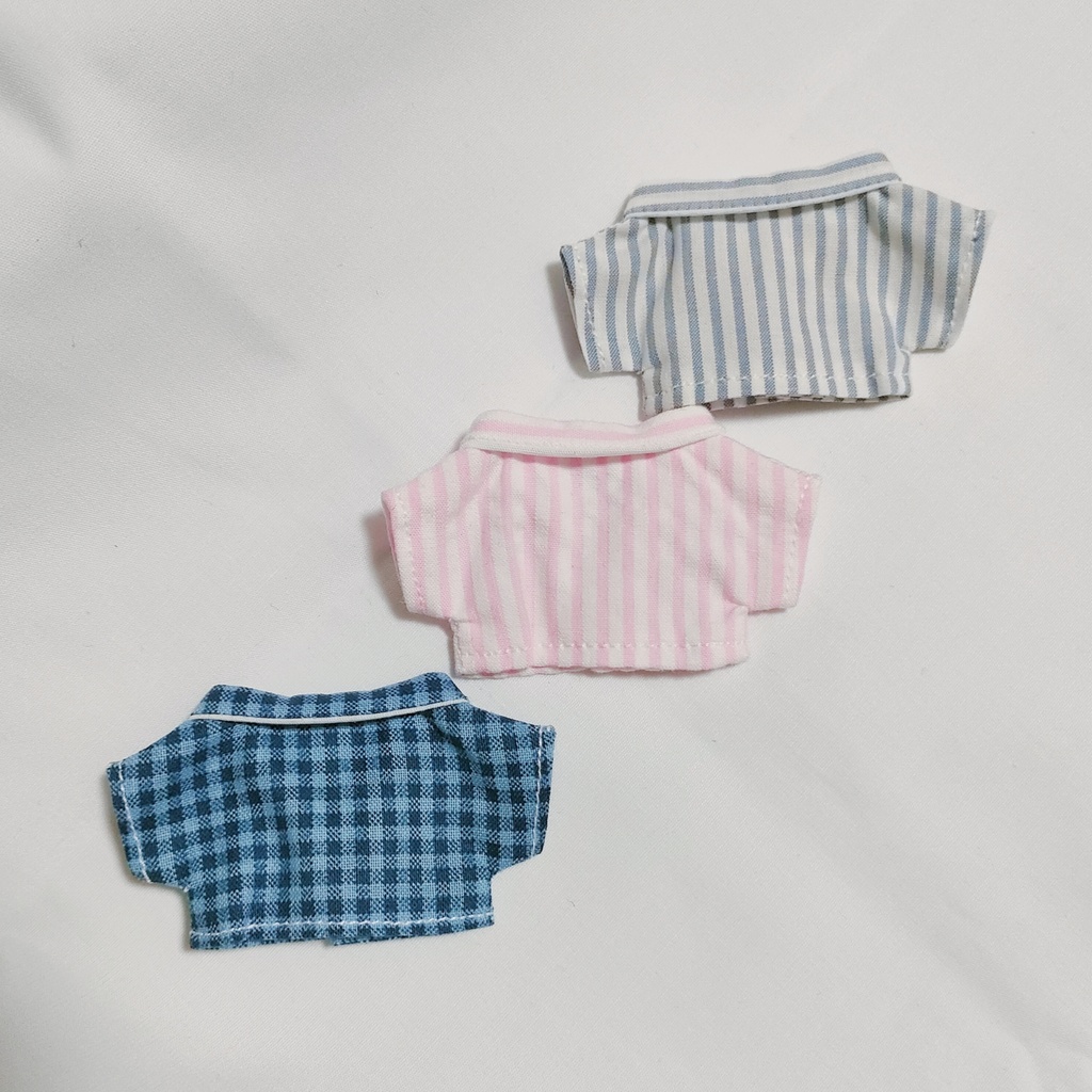 10cmぬい 開襟シャツ