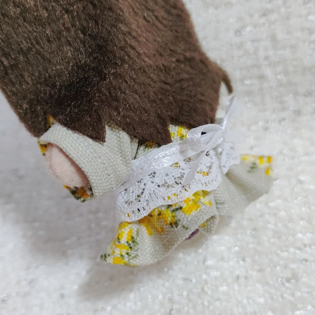 ミモザのエプロンドレス