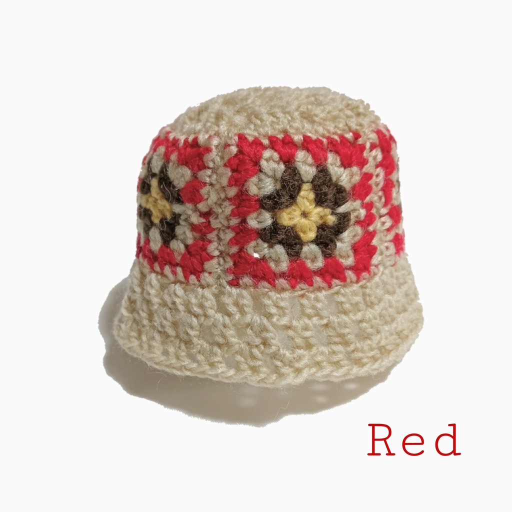 クロシェハット*ベージュ