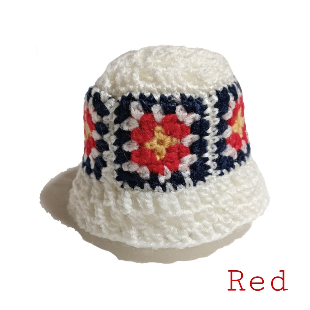 クロシェハット*ホワイト