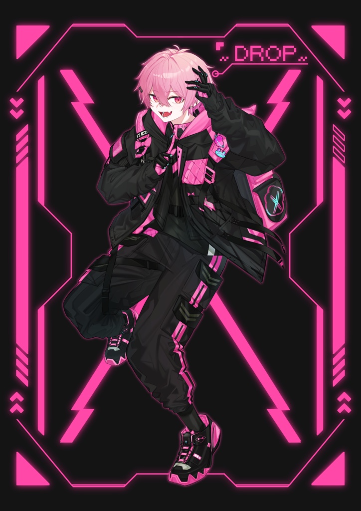 どろっぷオリジナルグッズ　トレーディングカード1