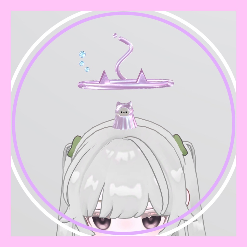 【無料/free】すやすやねこヘイロー