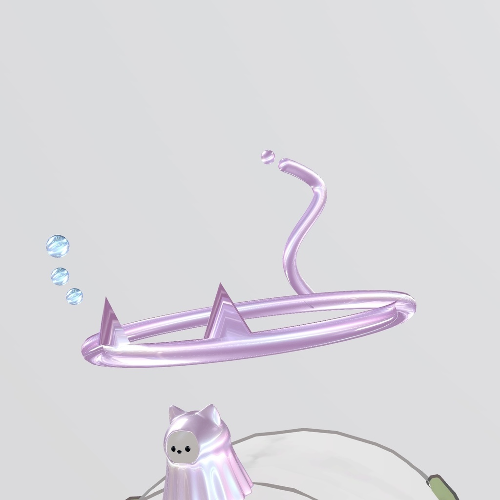 【無料/free】すやすやねこヘイロー