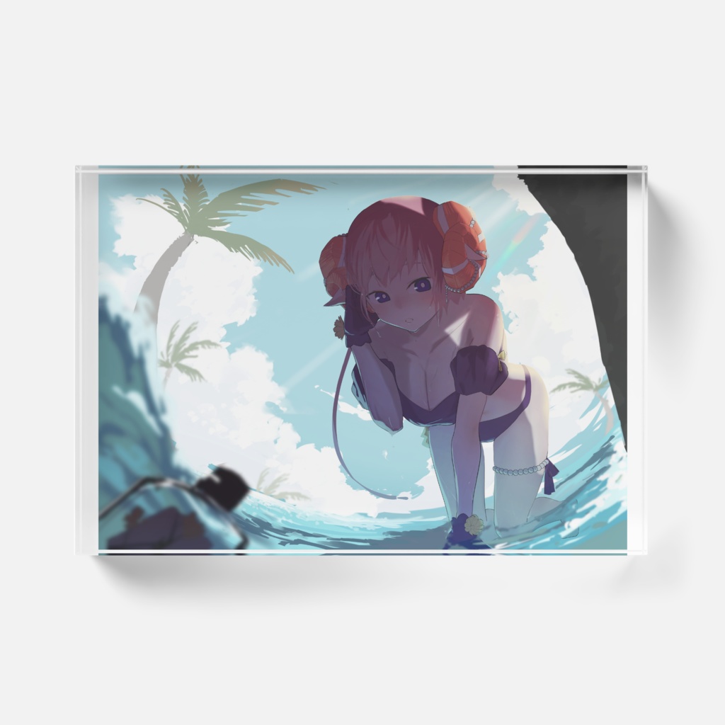 2023水着キービジュアクリルブロック