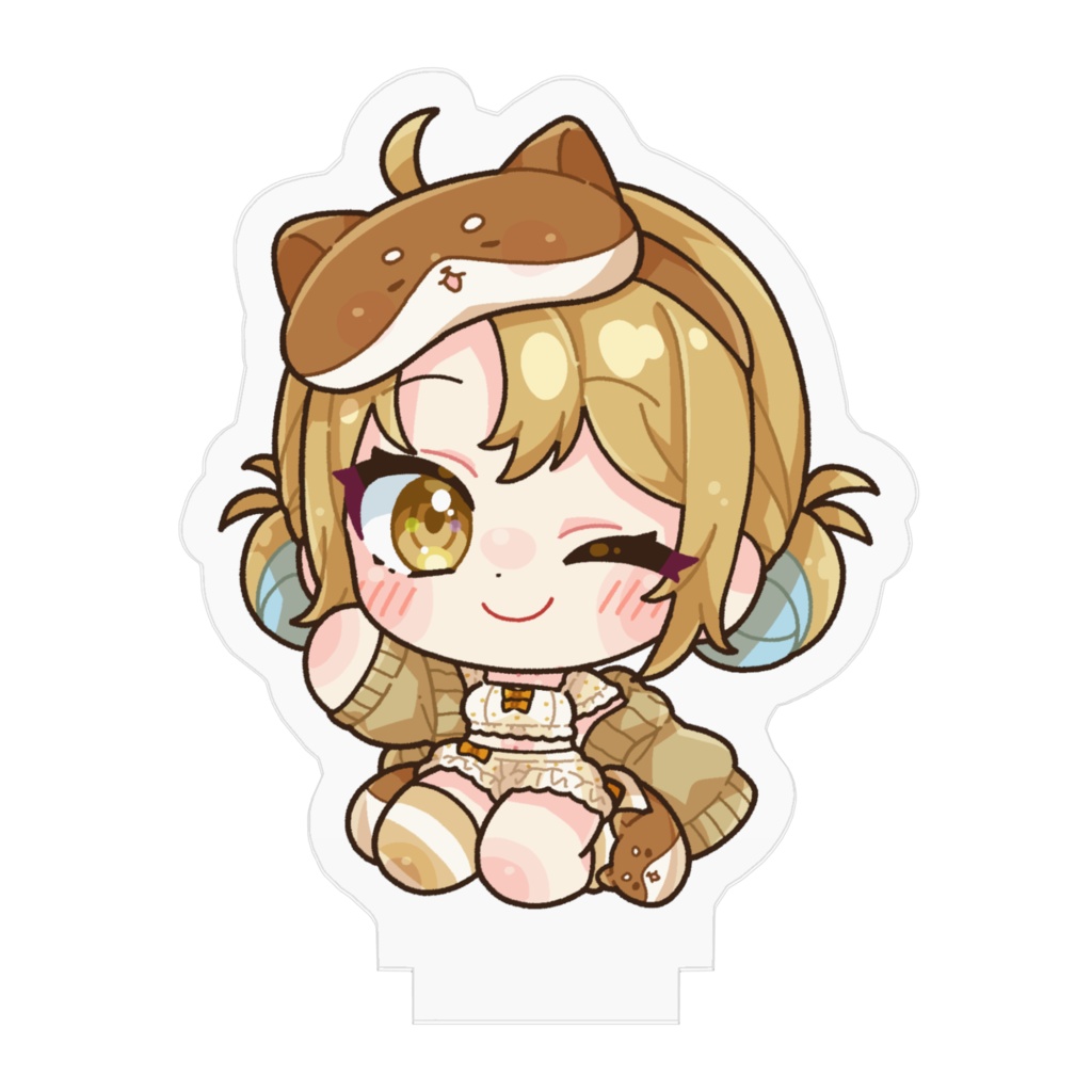 部屋着ぺちアクリルスタンド