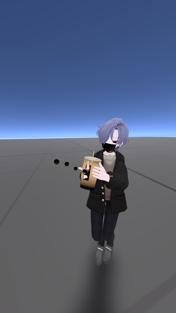 アバターギミック - タピオカ銃 【VRchat想定】