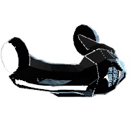 【無料】シンプルサイバーマスク 【VRchat想定】