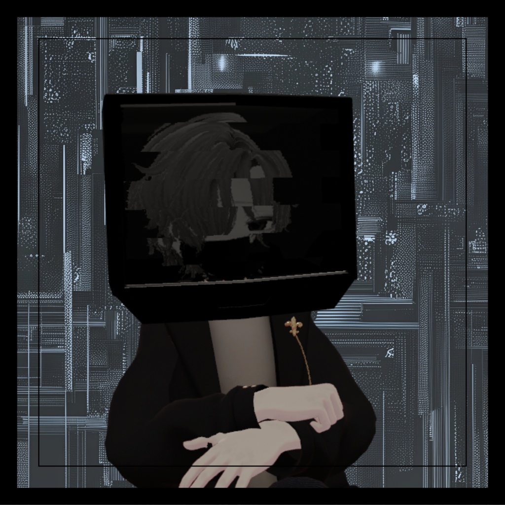 ModularTVHead shader 【VRchat想定】