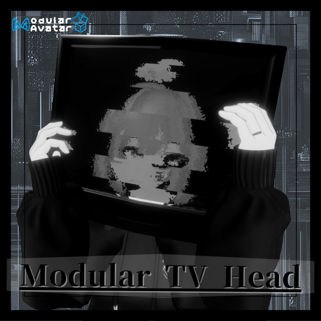 ModularTVHead shader 【VRchat想定】