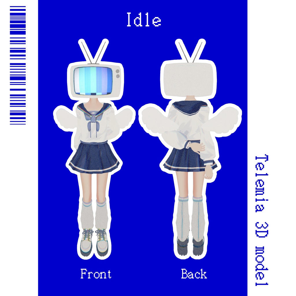 オリジナル3Dモデル テレミア -Telemia-