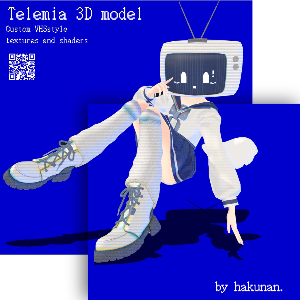オリジナル3Dモデル テレミア -Telemia- 