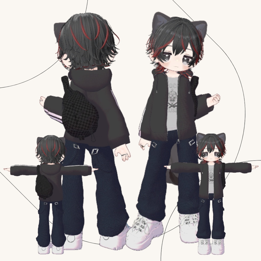 🎸008🎸【キプフェル対応】【まめフレンズ素体】