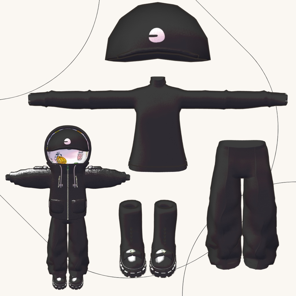 ❇️016❇️【キプフェル対応】【まめフレンズ素体】