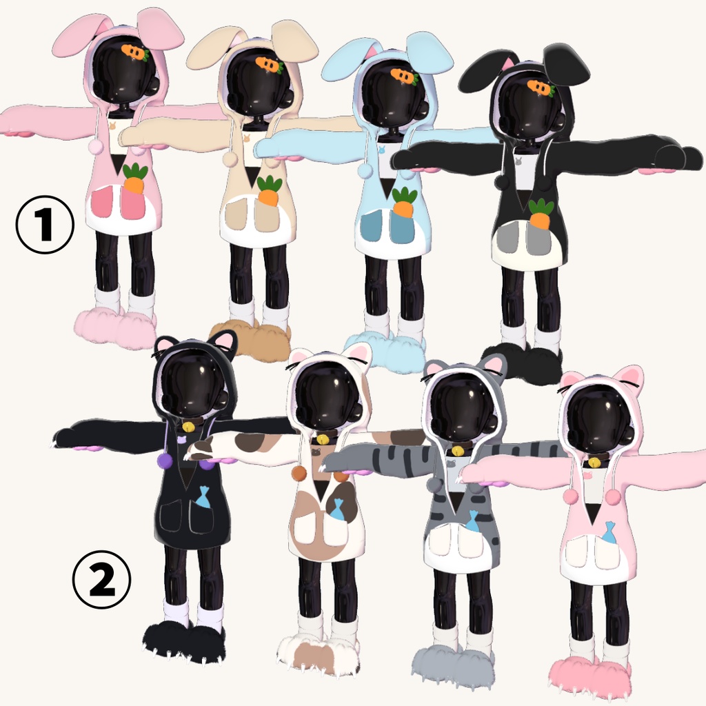 028【キプフェル対応】【まめフレンズ素体】