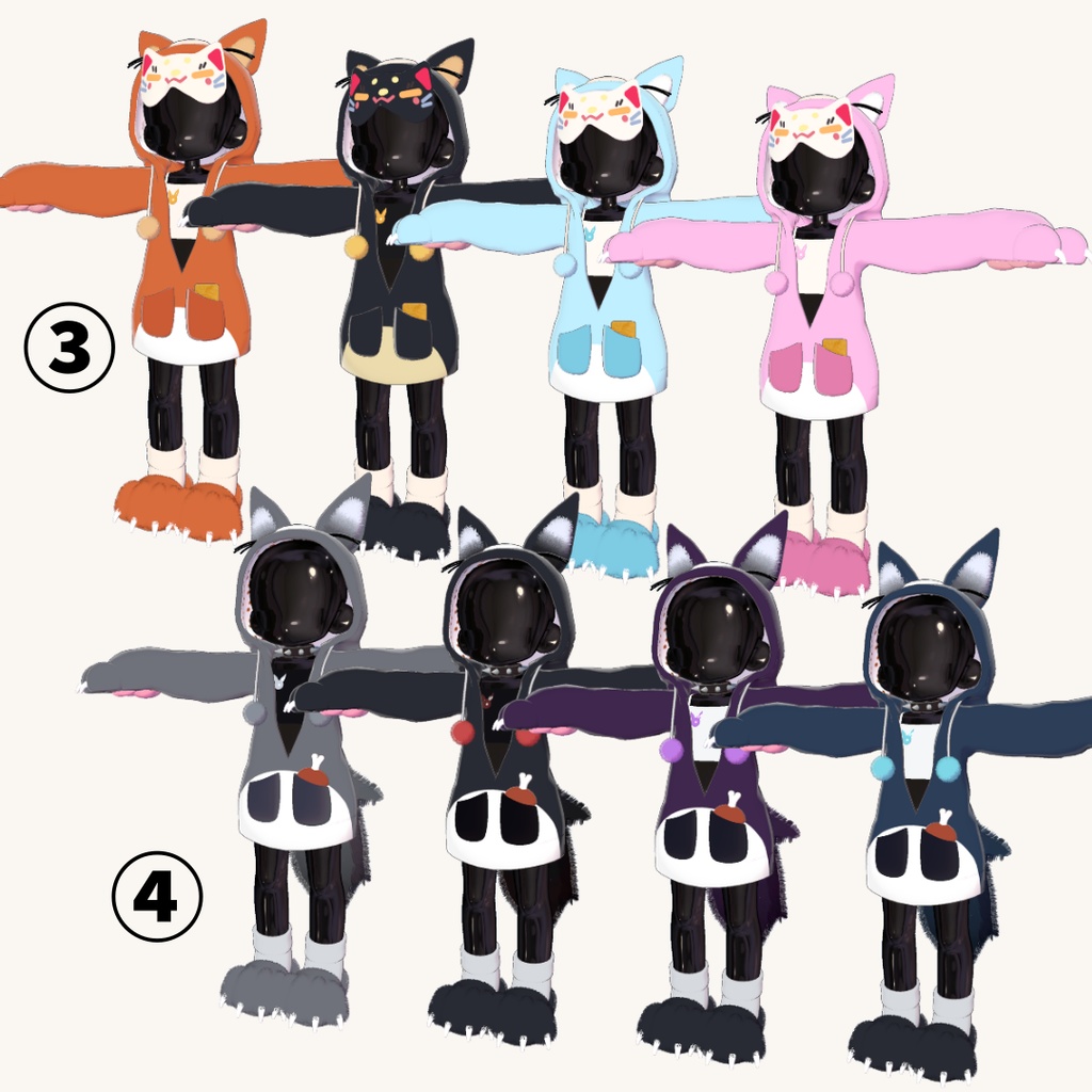 028【キプフェル対応】【まめフレンズ素体】