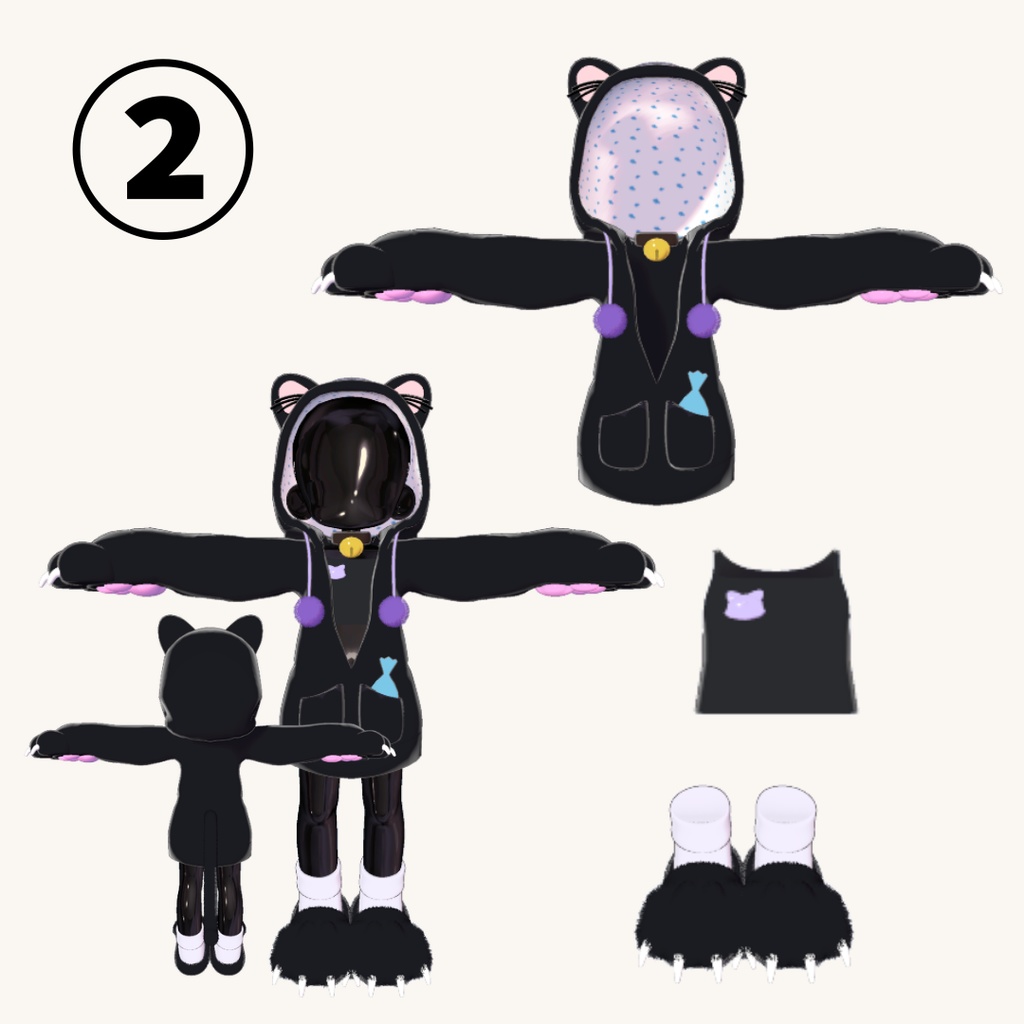 028【キプフェル対応】【まめフレンズ素体】