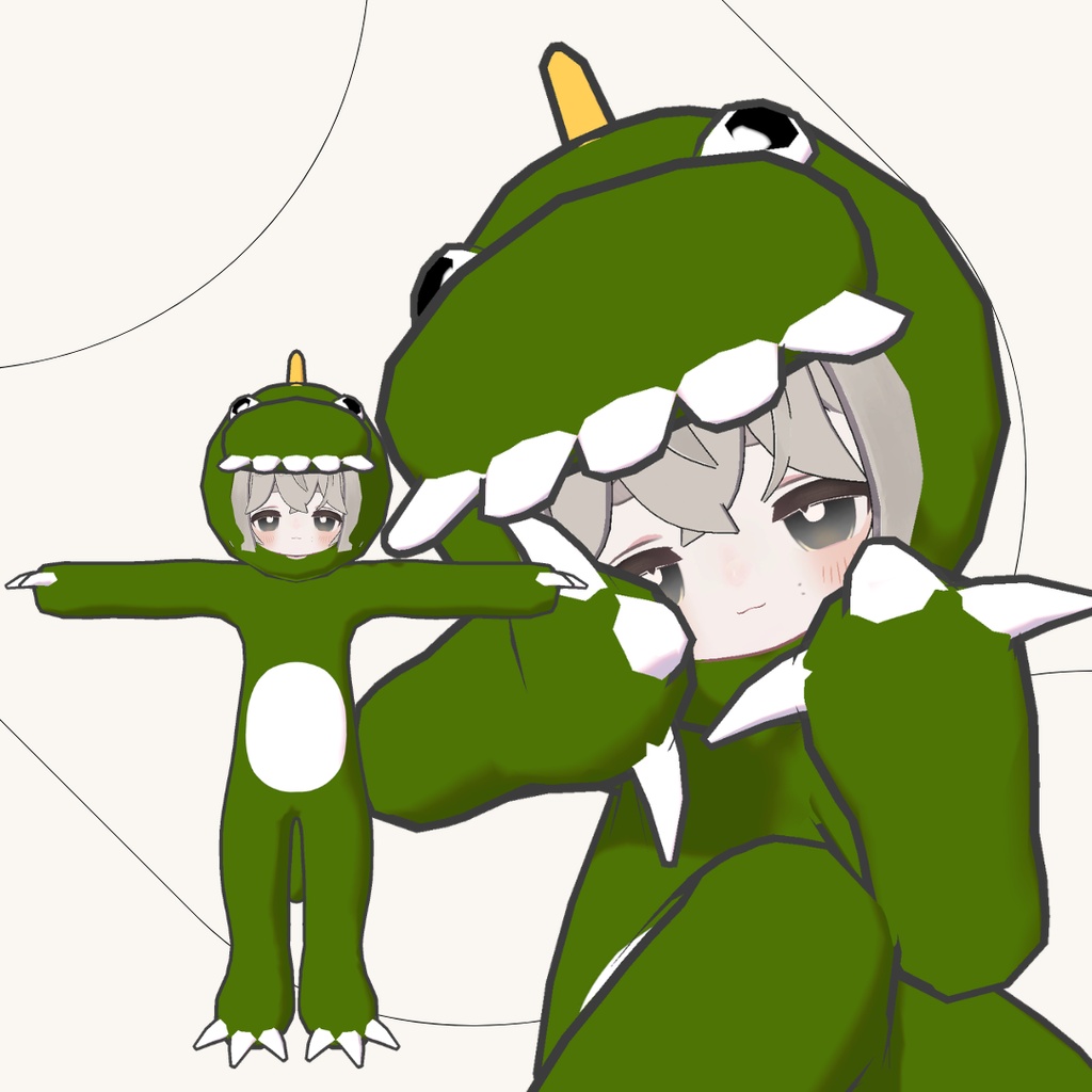 ✔️033【キプフェル対応】【まめフレンズ素体】