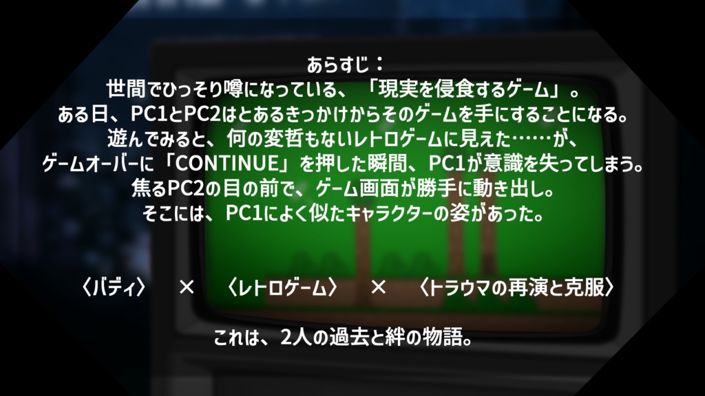 【CoC6thシナリオ】(No)CONTINUE to ENDROLL【SPLL:E187387】