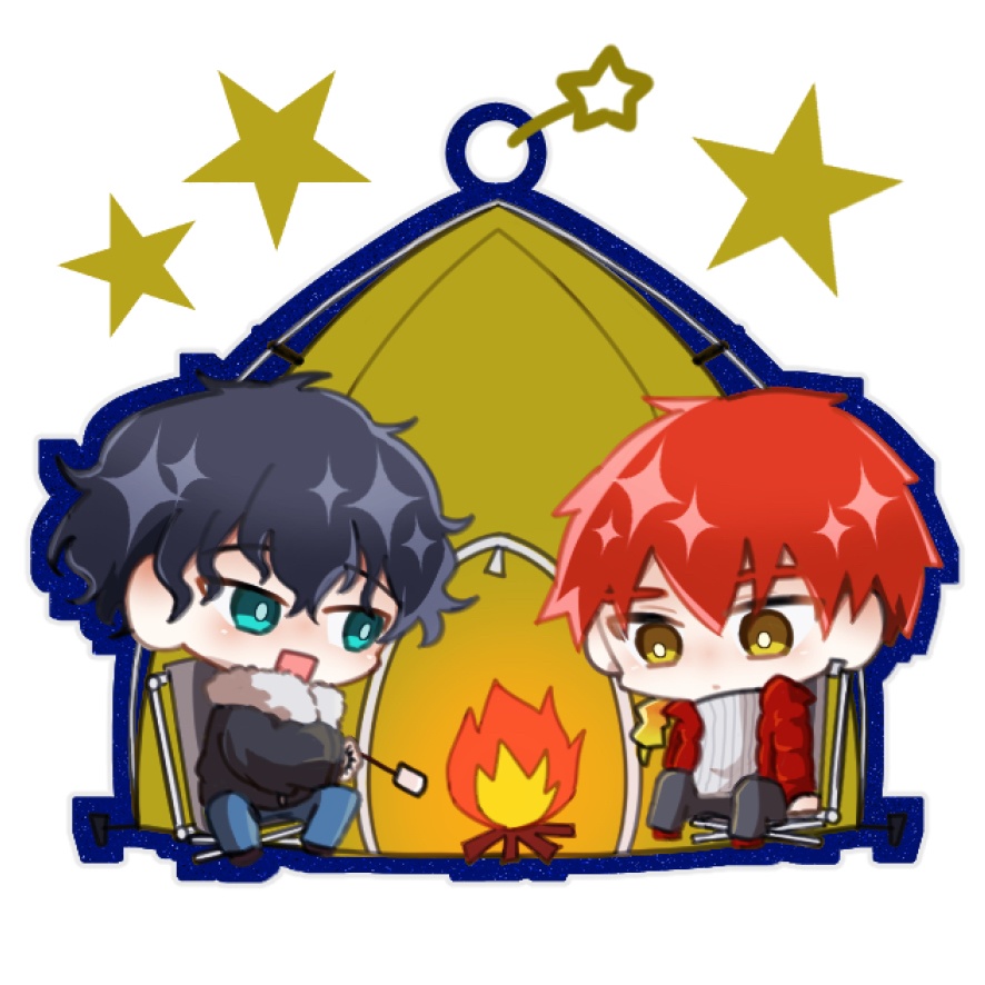 キャンプ行ってくれアクキー