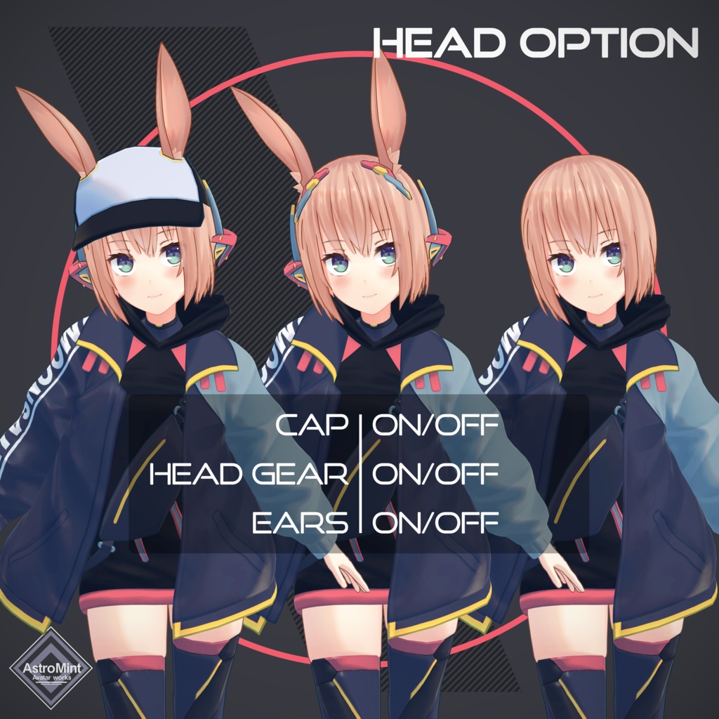 【オリジナル3Dモデル】プリシエナ Casual