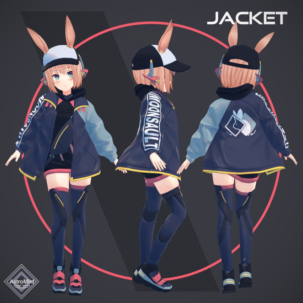 【オリジナル3Dモデル】プリシエナ Casual