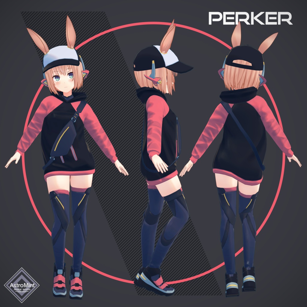 【オリジナル3Dモデル】プリシエナ Casual