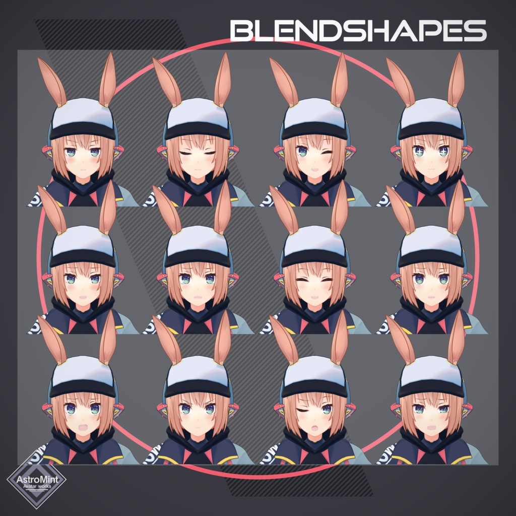 【オリジナル3Dモデル】プリシエナ Casual