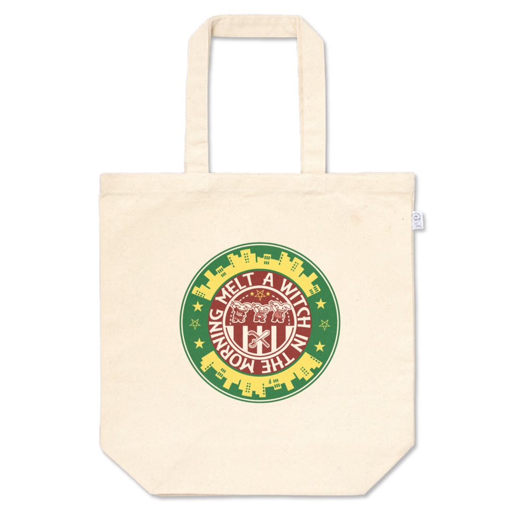 朝溶けトートバッグ