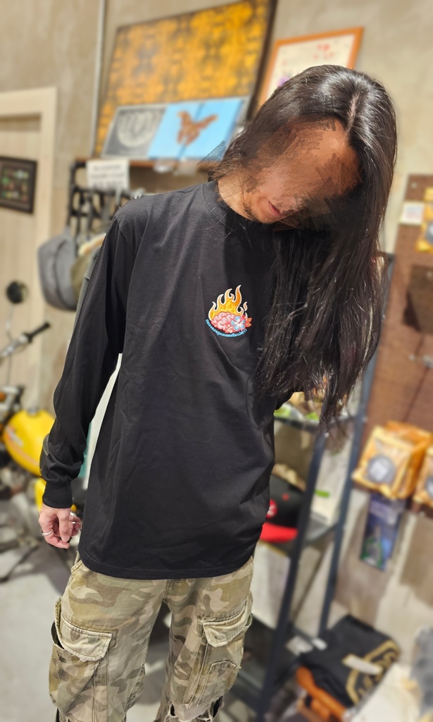 🧠脳みそ焼けてる系ロンT🌺