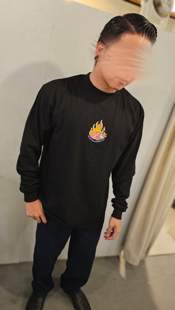 🧠脳みそ焼けてる系ロンT🌺