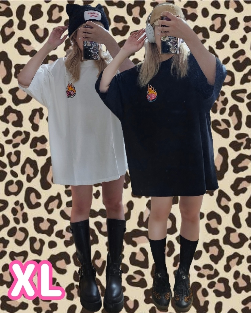 🧠脳みそ焼けてる系Tシャツ【改】🌺