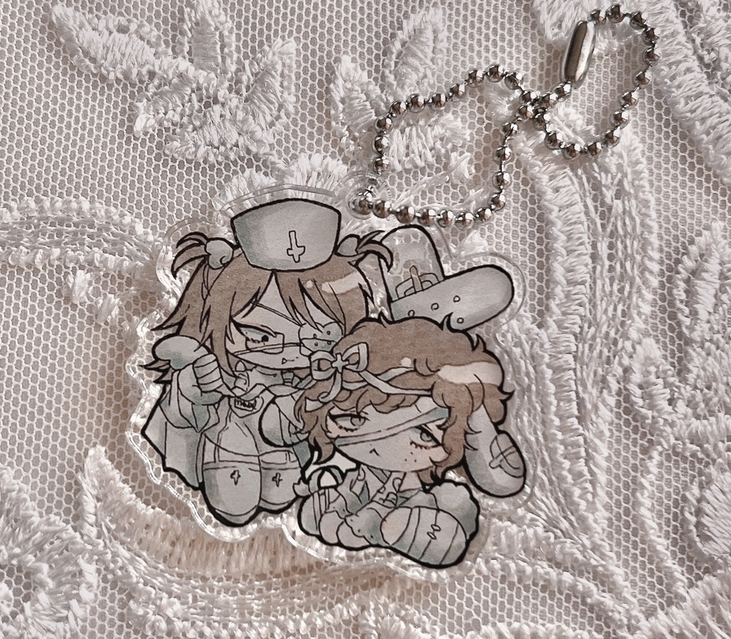 アクリルキーホルダー♥お医者さんごっこ