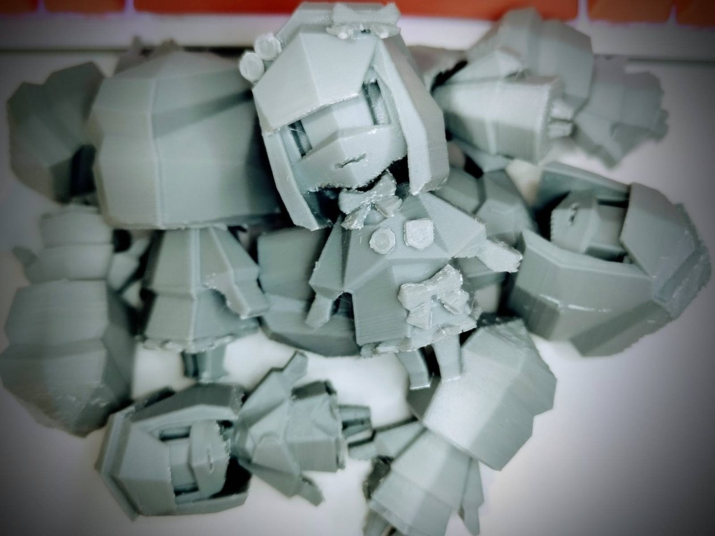 【無料配布】【3Dモデル】鈴原るるのちびキャラ【鈴原るる】